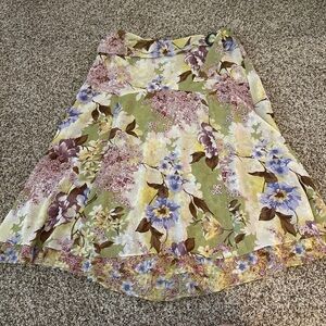 Vintage Requirements Floral Skirt